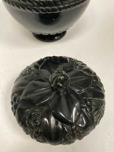  Sue et Mare 1925s glazed ceramic vase by Sue et Mare