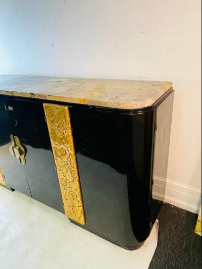  Sue et Mare EXCEPTIONAL FRENCH ART DECO BUFFET BY SUE ET MARE