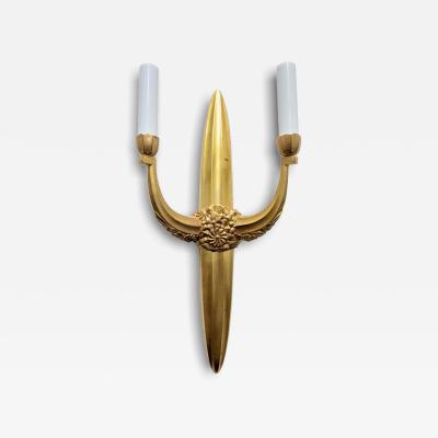  Sue et Mare French Art Deco Wall Sconces by Sue et Mare