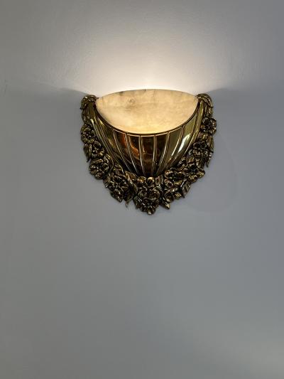  Sue et Mare Pair of Art Deco Sconces in the Style of S e et Mare ca 1925