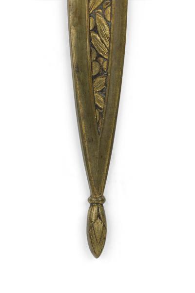  Sue et Mare Pair of French Art Deco Bronze Two Light Wall Sconces by Sue et Mare