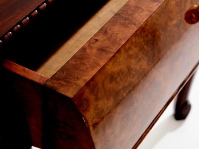  Sue et Mare S e Mare rosewood and amboyna burl desk 1921