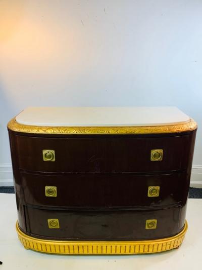  Sue et Mare SUPERB ART DECO CABINET ATTRIBUTED TO SUE ET MARE