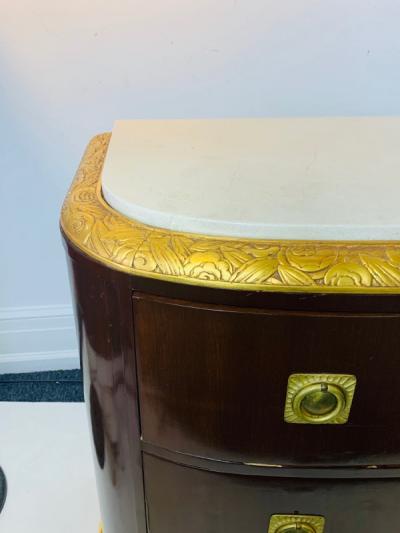  Sue et Mare SUPERB ART DECO CABINET ATTRIBUTED TO SUE ET MARE