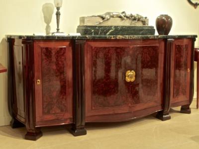  Sue et Mare Sue et Mare Cabinet in Rosewood with Gilt Bronze