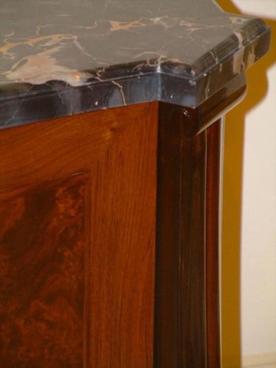  Sue et Mare Sue et Mare Cabinet in Rosewood with Gilt Bronze