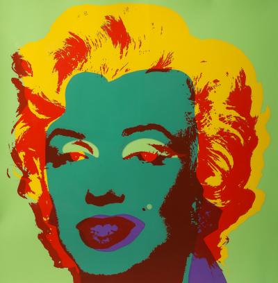  Sunday B Morning Sunday B Morning Warhol Marilyn Screenprint