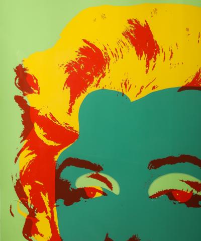  Sunday B Morning Sunday B Morning Warhol Marilyn Screenprint