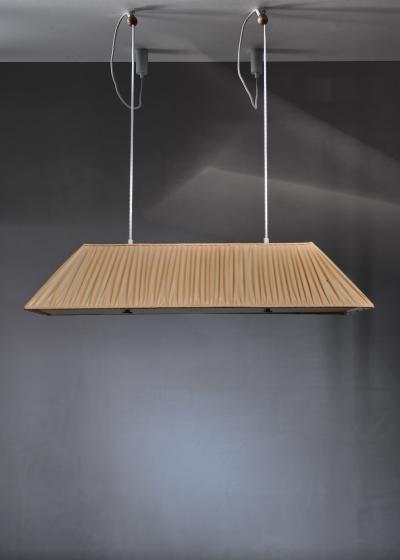  Svenskt Tenn Modernist yellow silk pendant lamp Sweden