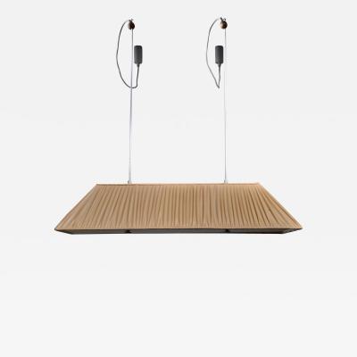  Svenskt Tenn Modernist yellow silk pendant lamp Sweden