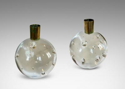  Svenskt Tenn Pair of Candle Holders by Josef Frank for Svenkst Tenn
