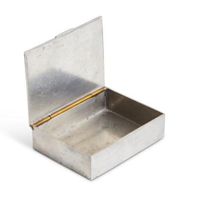  Svenskt Tenn Small Art Deco Box in Pewter by Svenkst Tenn