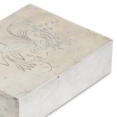  Svenskt Tenn Small Art Deco Box in Pewter by Svenkst Tenn