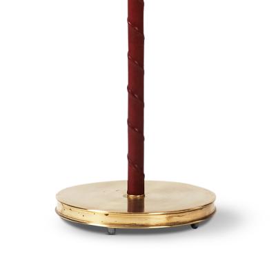  Svenskt Tenn Standing Lamp in Brass and Leather by Josef Frank for Svenskt Tenn