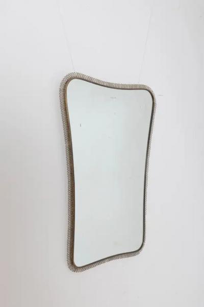 Svenskt Tenn Swedish mid century Josef Frank style Brass Mirror