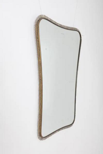  Svenskt Tenn Swedish mid century Josef Frank style Brass Mirror