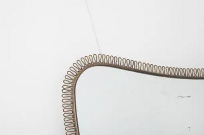  Svenskt Tenn Swedish mid century Josef Frank style Brass Mirror