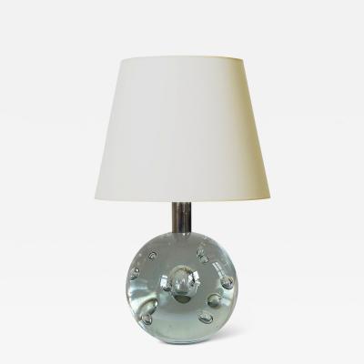  Svenskt Tenn Table Lamp in Bubble Glass by Josef Frank for Svenkst Tenn