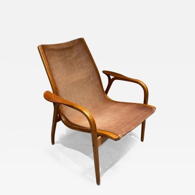  Swedese Yngve Ekstrom Classic Modern Lamino Chair Swedish Easy Chair 1956