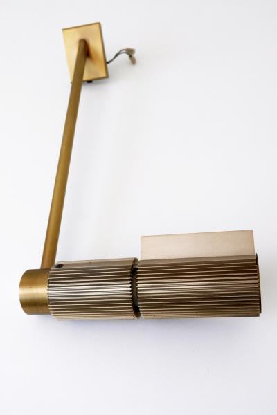  Swisslamps International AG Set of Two Haloprofil Wall Lamps by V Frauenknecht for Swisslamps International