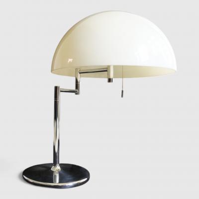  Swisslamps International AG Swisslamps Schwenkomat Table Lamp Space Age 1960