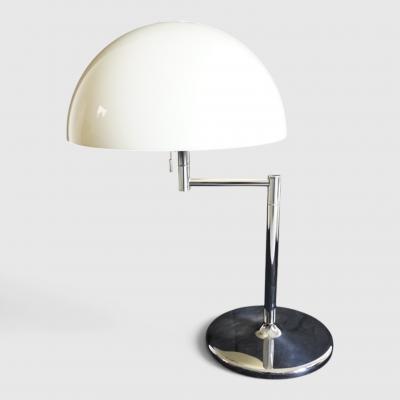  Swisslamps International AG Swisslamps Schwenkomat Table Lamp Space Age 1960