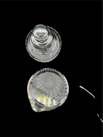  T G Hawkes Co Hawkes Cut Glass Cocktail Shaker Pitcher