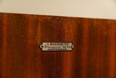 T Woonhuys Art Deco Wardrobe In Rosewood Wood By t Woonhuys Netherlands 1930s