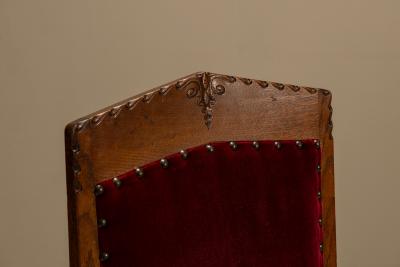  T Woonhuys Set of Six t Woonhuys Dining Room Chairs Amsterdam School The Netherlands