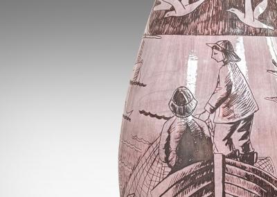  T reboda Keramik Monumental vase by T reboda Keramik