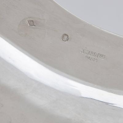  T tard Fr res French solid silver sauce tureen and tray by T tard