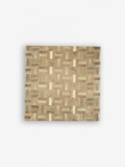  THE WOODEN PALATE 16 SQUARE CHOP BLOCK