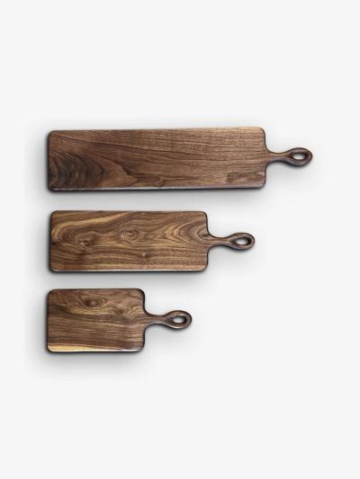  THE WOODEN PALATE HANDLE SET OF THREE