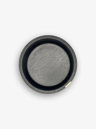  THE WOODEN PALATE MOD BOWL WITH SOLID BRASS INLAY
