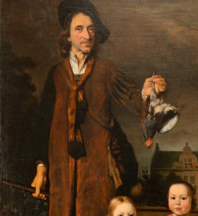  THOMAS DE KEYSER 17TH CENTURY DUTCH FAMILY PORTRAIT IN THE MANNER OF THOMAS DE KEYSER