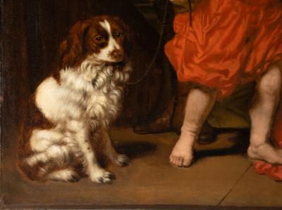  THOMAS DE KEYSER 17TH CENTURY DUTCH FAMILY PORTRAIT IN THE MANNER OF THOMAS DE KEYSER