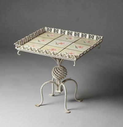  Taidetakomo Hakkarainen Indoor Outdoor Wrought Iron Table Taidetakomo Hakkarainen