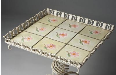  Taidetakomo Hakkarainen Indoor Outdoor Wrought Iron Table Taidetakomo Hakkarainen