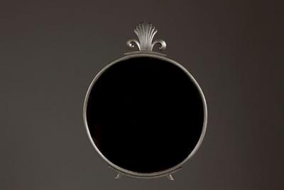  Taidetakomo Hakkarainen Taidetakomo Hakkarainen 1930s Pewter Wall Mirror