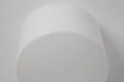  Taito Oy 1940s Paavo Tynell Model 2024 Glass Metal Flush Mount for Taito Oy