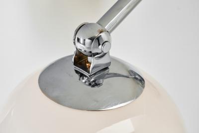  Taito Oy Nickel Plated Brass Wall Lamp by Paavo Tynell for Taito Finland 1930s