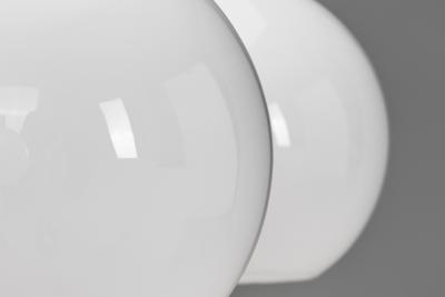  Taito Oy Pair of Nickel Plated Brass Wall Lamps by Paavo Tynell for Taito Finland 1930s