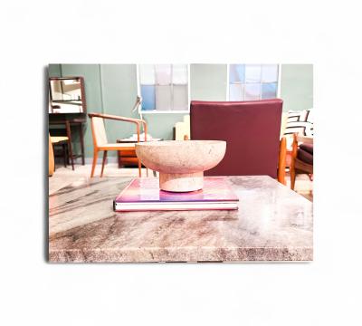  Taller Maya Hand Sculpted Vase Mayan Travertine Taller Maya 2024 Lot 771