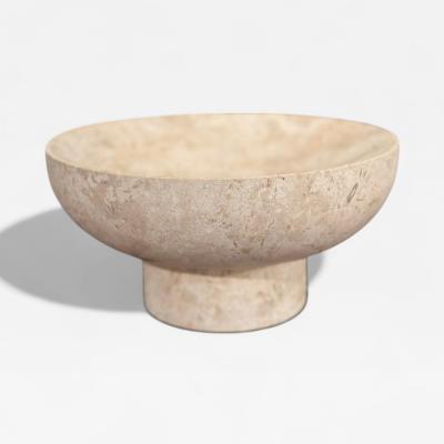  Taller Maya Hand Sculpted Vase Mayan Travertine Taller Maya 2024 Lot 771