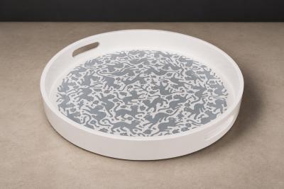  Taller Maya Large Ocelote Tray Wood Ensamble Artesano 2024