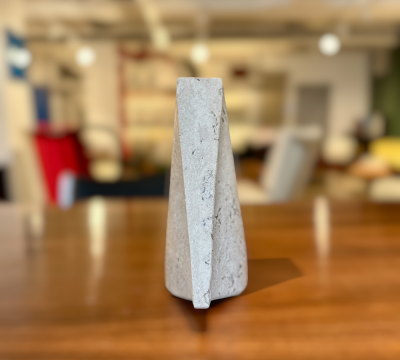  Taller Maya Sant sima Flower Vase Candle Holder in Marble by Ensamble Artesano 2024