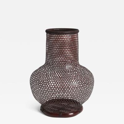  Tanabe Chikuunsai III Ikebana Basket 1980s