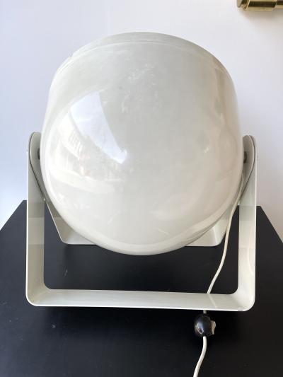  Targetti Sankey White Metal Lacquered Spot Lamp by Targetti Sankey Italy 1970s
