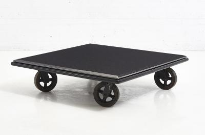  Tavolino Com Route Coffee Table by Gae Aulenti Italy 1980 s