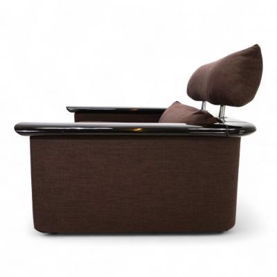  Tecno Tecno Milano Tecno lounge chair with piano lacquer trim 1970
